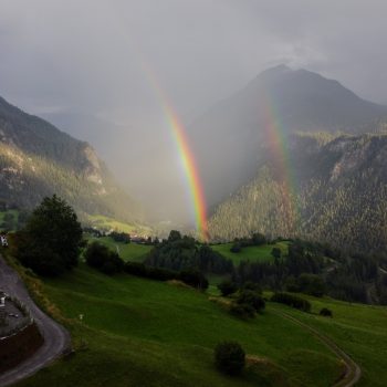 Regenboog in Zwitserland